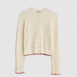 Madewell - Signature Open-Knit Cardigan Ivory
